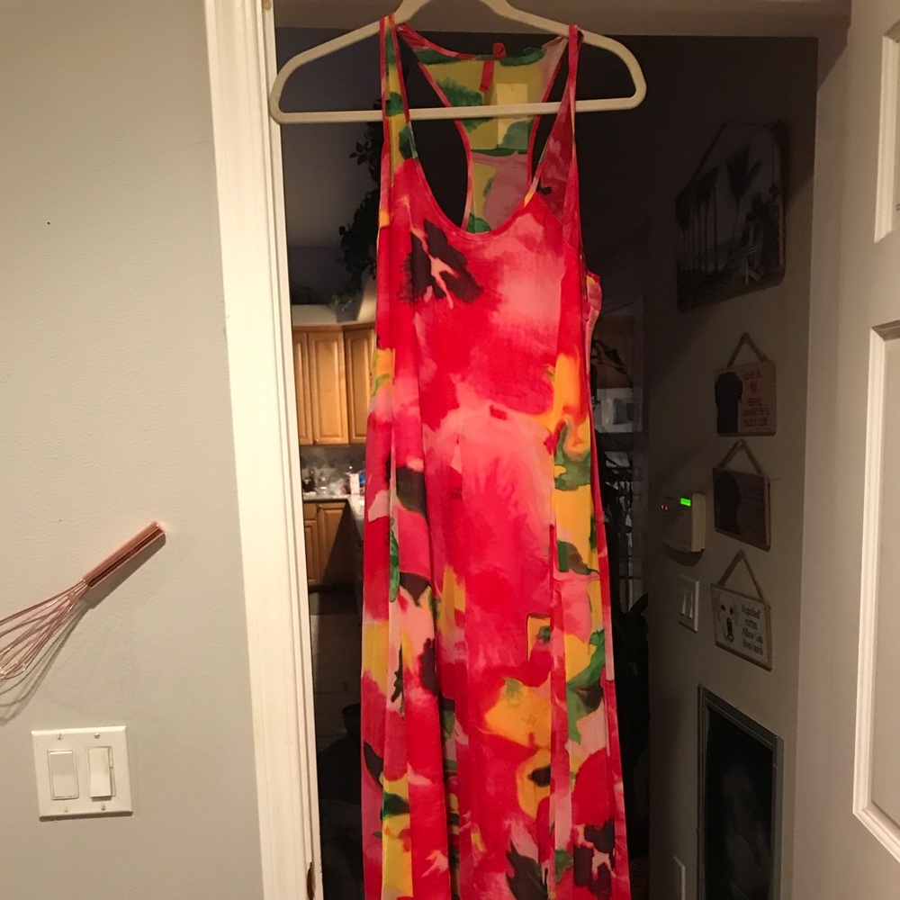 Floral maxi dress